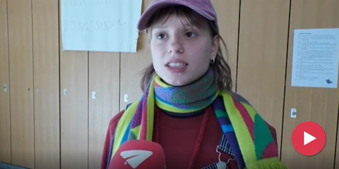 «Hässig» - Klimaschützer besetzen Zürcher Gymnasium Enge