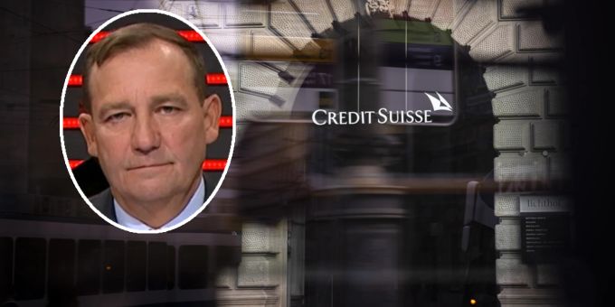 Thomas Matter verteidigt in der «Arena» den SNB-Kredit für die CS, es sei keine Staatsrettung. Credit Suisse