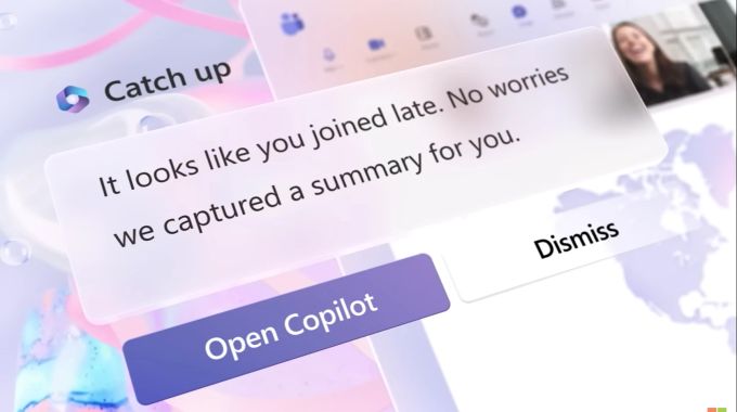 In Microsoft Teams agiert der Copilot als persönliche Assistenz während des Meetings. Microsoft 365 Copilot Teams