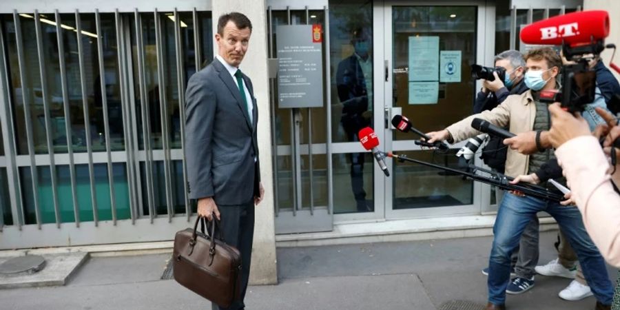 Der erste Arbeitstag des Prinzen im September 2020 in Paris