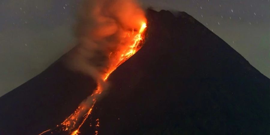 Der Merapi ist einer der aktivsten Vulkane der Welt