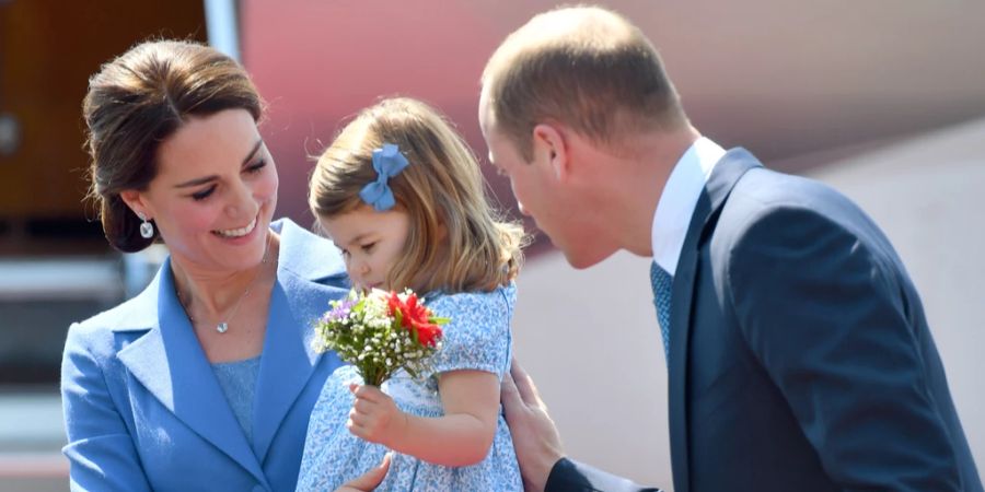 Prinzessin Kate mit Familie.