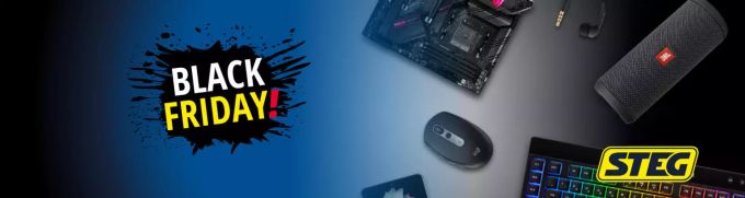 Black Friday Angebote bei Steg + 3% Cashback. Rabattcorner