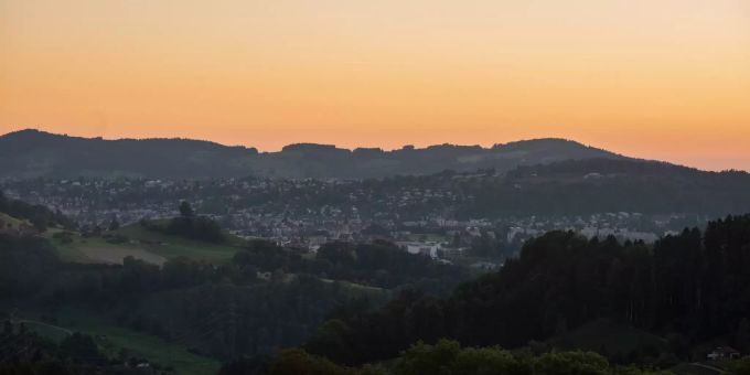 Abendstimmung im Kanton Appenzell Ausserrhoden. (Symbolbild) appenzell
