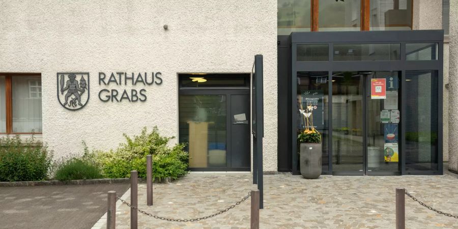 Das Rathaus in Grabs (SG).