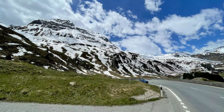 Landschaftsfoto auf dem Julierpass.