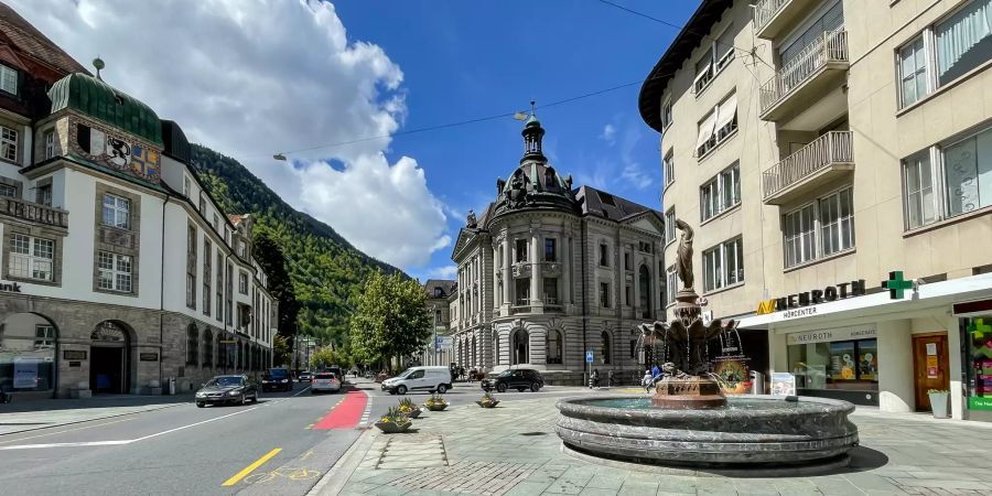 Stadtzentrum Chur.