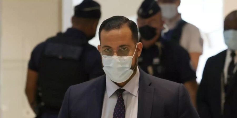 Alexandre Benalla im Gericht