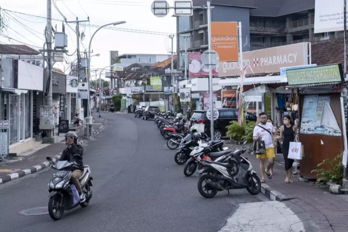 Noch ist in Bali wenig los. Bali