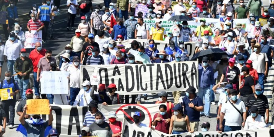 Demonstration in San Salvador