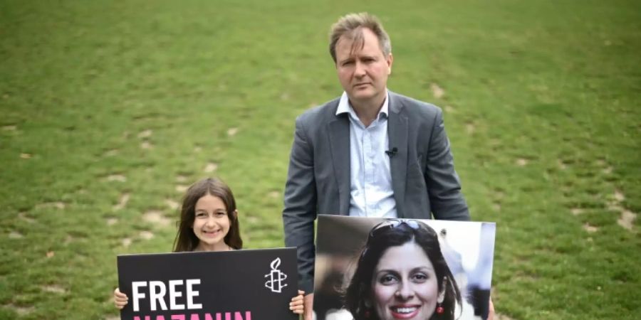 Zaghari-Ratcliffes Tochter Gabriella ist mittlerweile sieben Jahre alt