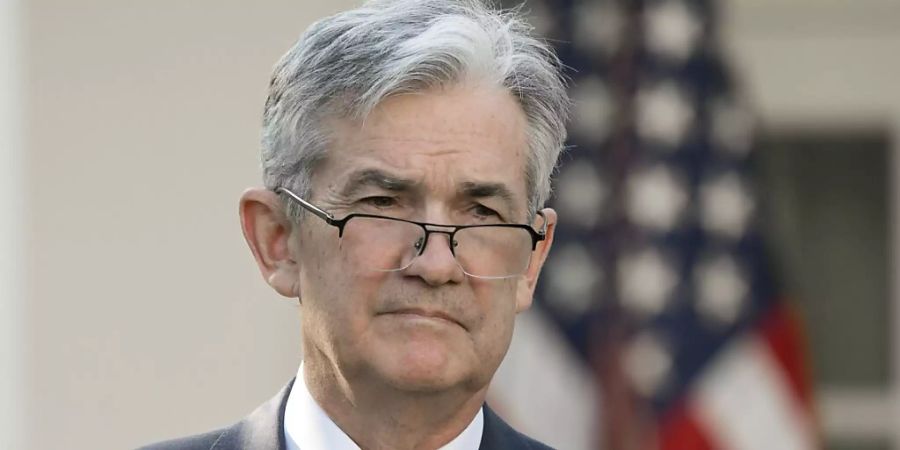 Fährt die Anleihenkäufe langsam zurück: US-Notenbank-Chef Jerome Powell. (Archivbild)