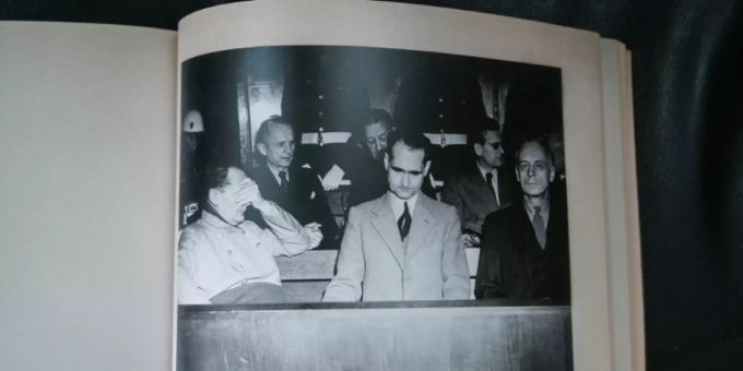 Historisches Foto von Hermann Goering, Rudolf Hess und Joachim von Ribbentrop Historisches Foto von Hermann Goering, Rudolf Hess und Joachim von Ribbentrop