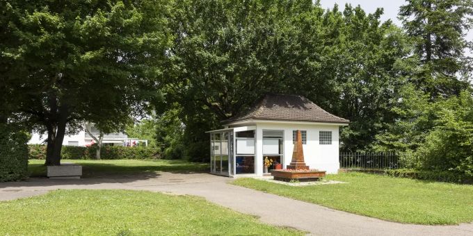 Der alte Friedhof in Frenkendorf. Der alte Friedhof in Frenkendorf.