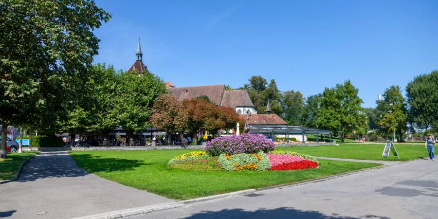 Rotes Kreuz Restaurant und Seepark Arbon.