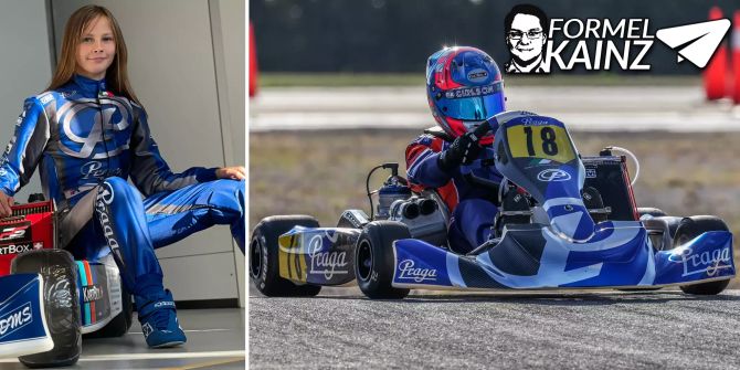 Chiara Bättig Ferrari Kart