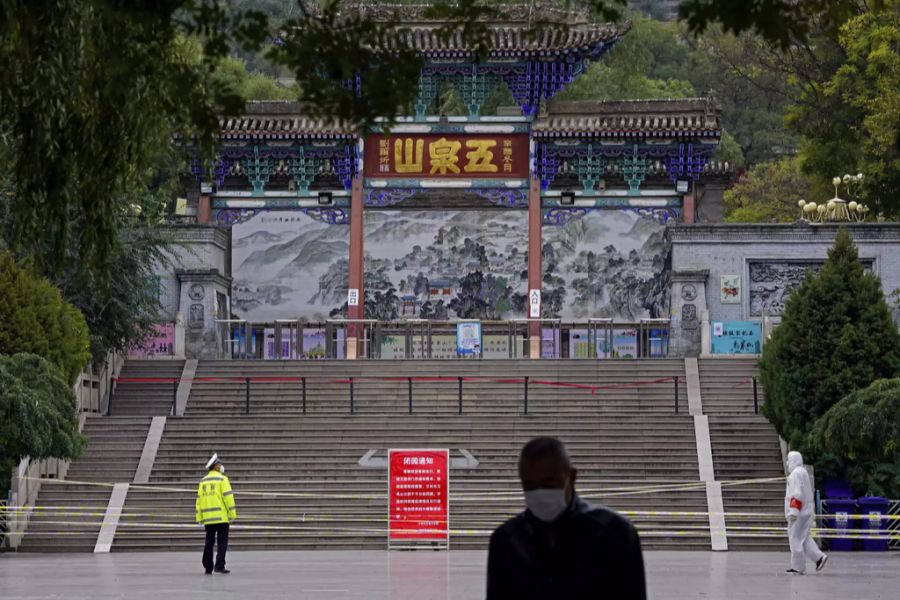 China hat mit neuen Corona-Ausbrüchen zu kämpfen. In Gansu (im Bild) wurden am Montag alle touristischen Sehenswürdigkeiten geschlossen.