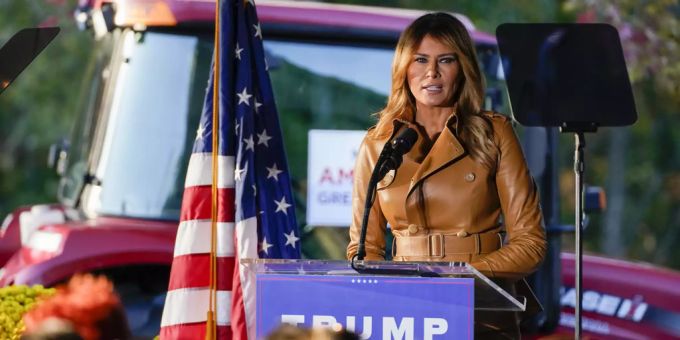 Melania Trump ging als die unbeliebteste First Lady in die Geschichte ein. melania trump