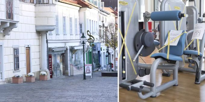 In Österreich herrscht ein Lockdown. Ein Fitnessstudio-Besitzer hielt sich trotz Infektion nicht daran. Coronavirus