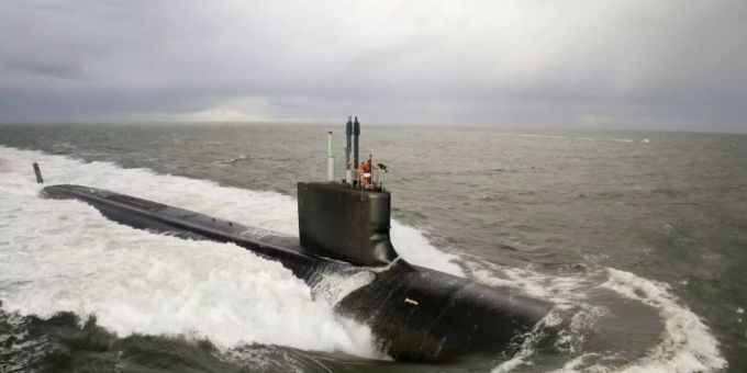 US-U-Boot der Virginia-Klasse US-U-Boot der Virginia-Klasse