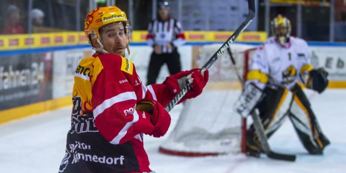 Roman Cervenka schoss für Rapperswil-Jona das 3:1. ajoie lakers