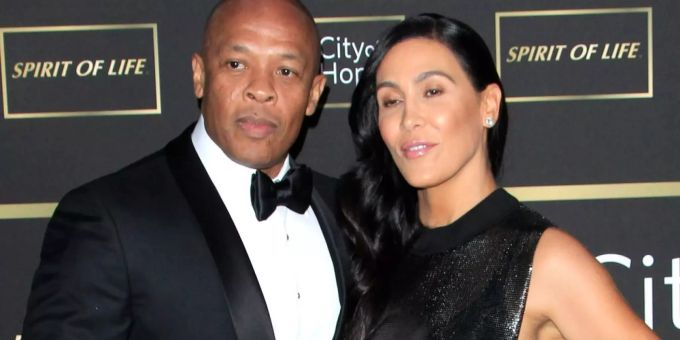 Dr. Dre und seine Ex-Frau. (Archiv) dre