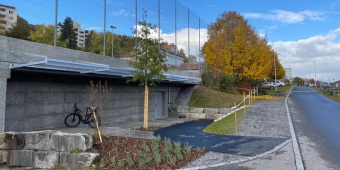 Die Zivilschutzanlage Spitz dient als Archiv für Vereine. Gemeinde Horw