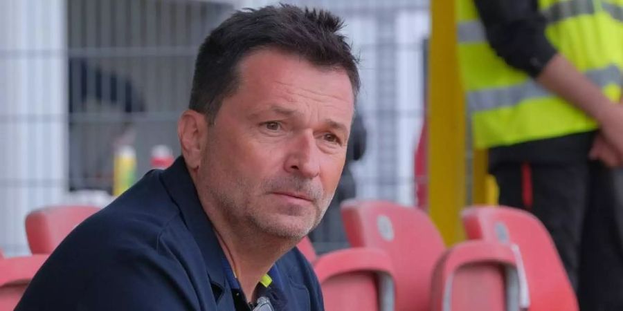 Der Sportdirektor des Fussball-Bundesligisten FSV Mainz 05: Christian Heidel. Foto: Werner Schmitt/dpa