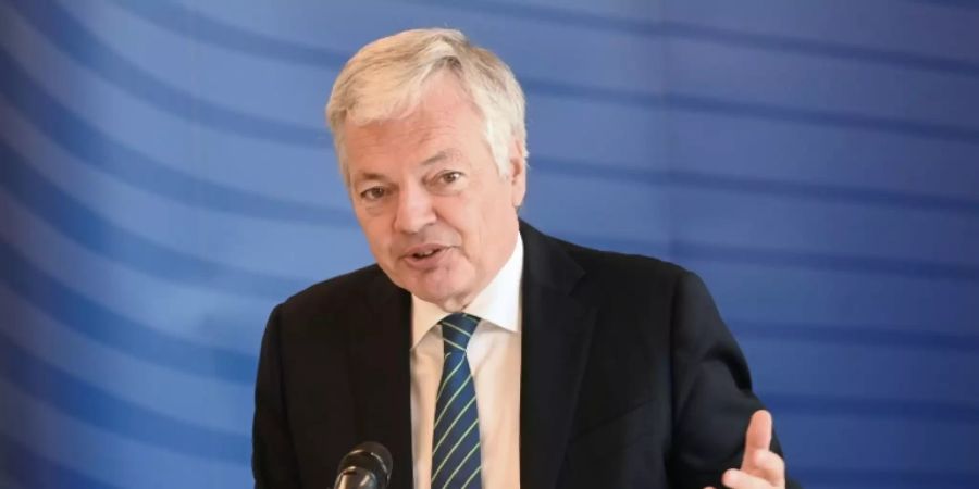 Didier Reynders in Budapest