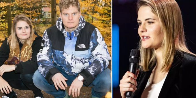 Stockende Impfkampagne: Hazel Brugger und ihr Mann Thomas Spitzer setzen ein Zeichen. Hazel Brugger