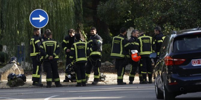 Ukraine-Krieg Botschaft Madrid Briefbombe