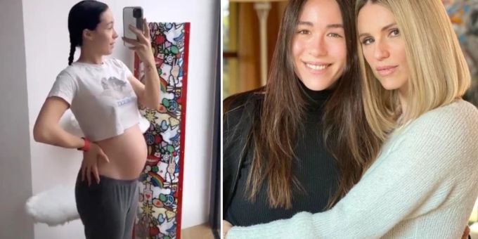 Termin im April - Hunziker-Tochter Aurora zeigt ihre Babykugel