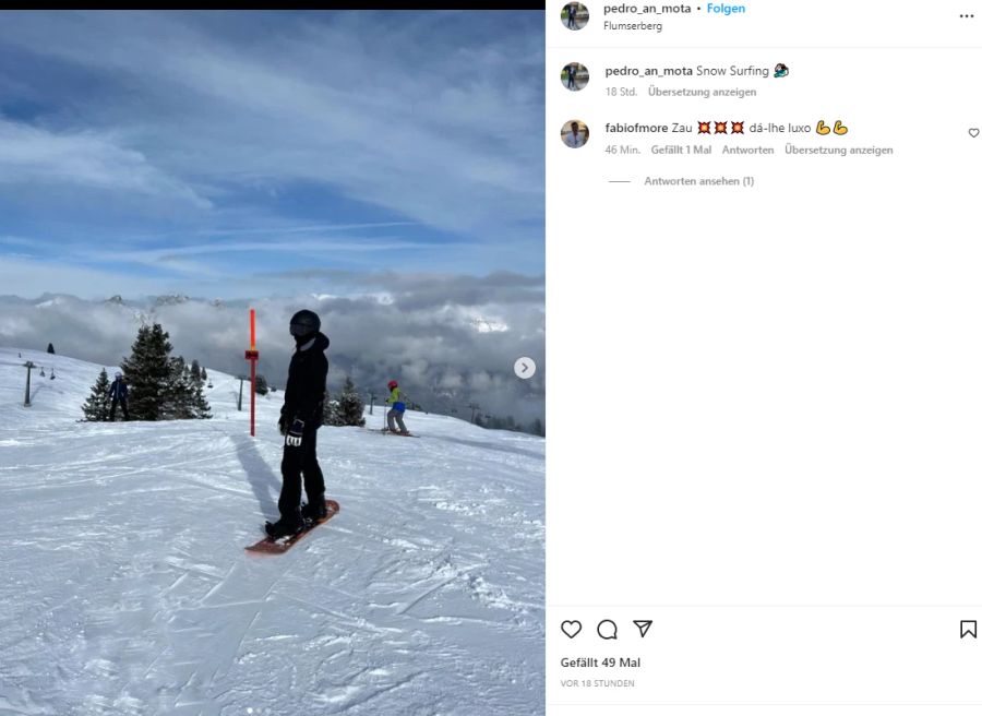 Mehr als 7000 Wintersportler besuchten am Wochenende das Skigebiet Flumserberg SG.