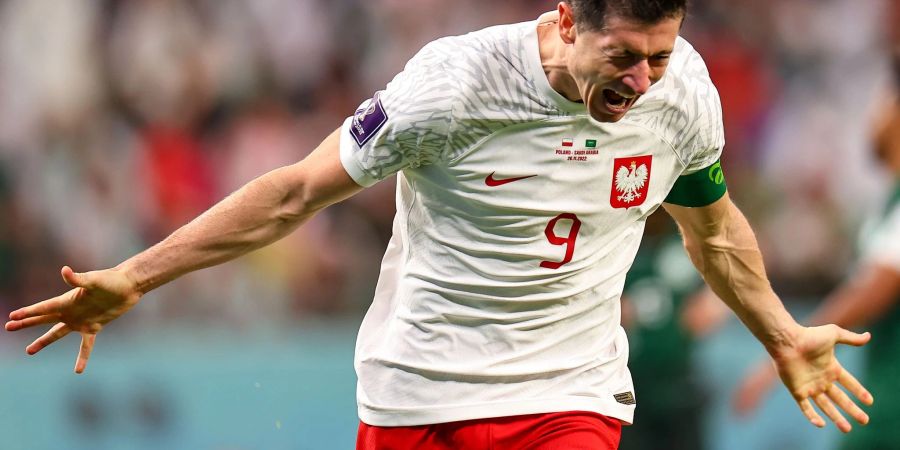 Ist mit Polen im Spiel gegen Frankreich nicht der Favorit: Robert Lewandowski.