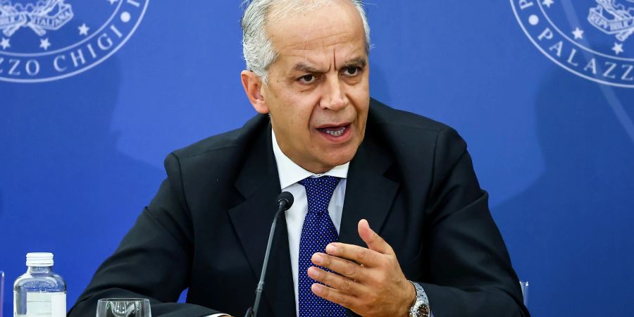 Der italienische Innenminister Matteo Piantedosi.