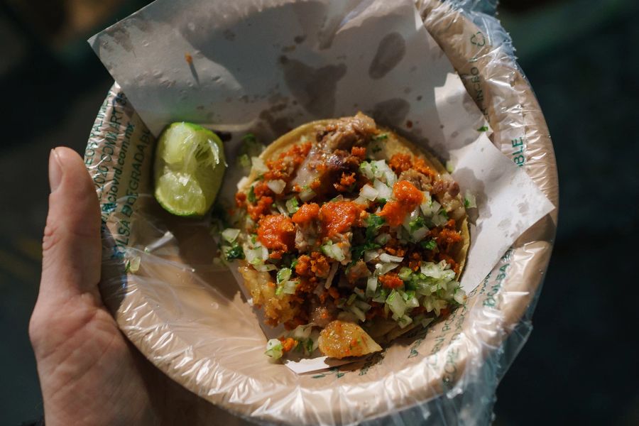 Hand Bowl Street Food