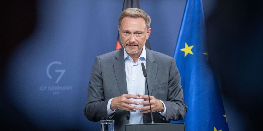 «Können nicht dauerhaft das Wohlstandsniveau mit staatlichem Geld, möglicherweise sogar mit Schulden, sichern»: Finanzminister Christian Lindner.