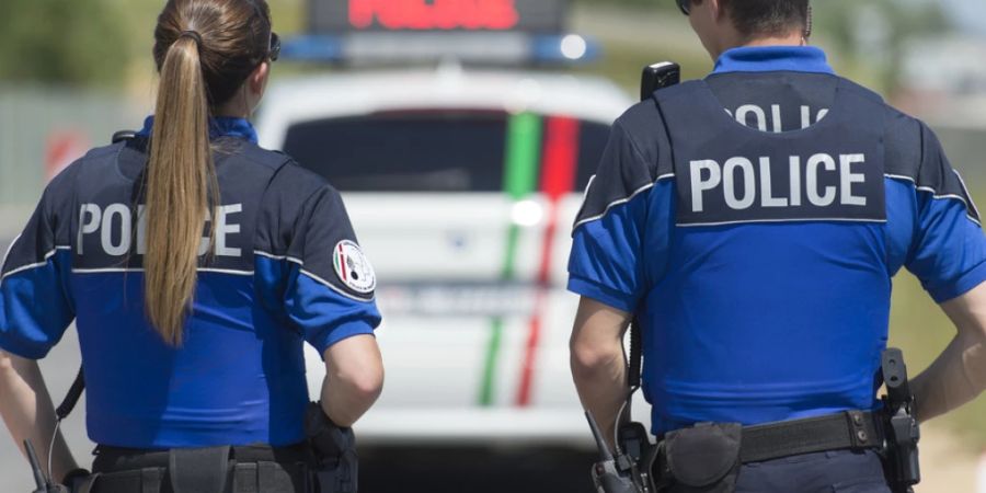 Die Neuenburger Polizei sucht nach einem Lenker, der nach einem Unfall mit einem gestohlenen Auto zu Fuss durch die Weinberge geflüchtet ist. (Archivbild)