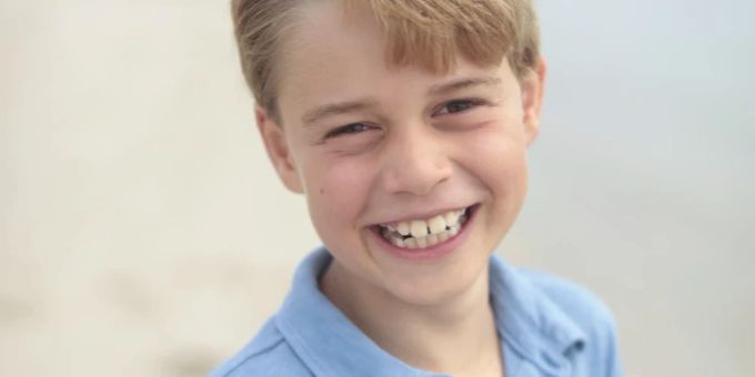 Prinz George bekommt süsse Briefe. prinz george