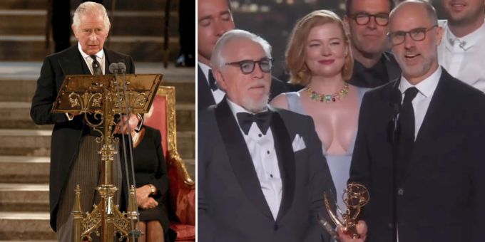 Der Schöpfer von «Succession» stichelt bei den Emmys gegen King Charles. King Charles