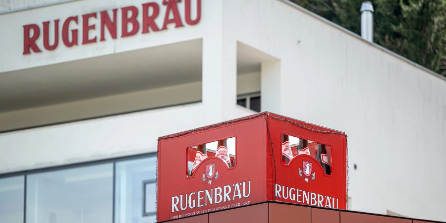 Die Rugenbräu AG an der Wagnerenstrasse 40 in Matten bei Interlaken.
