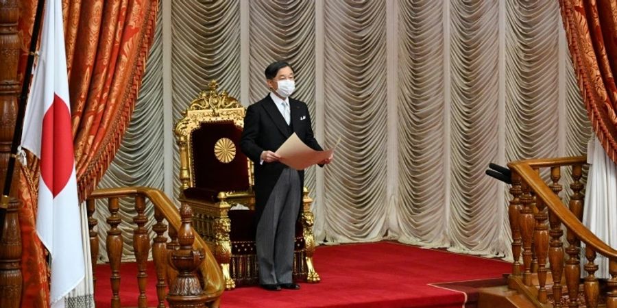 Japanischer Kaiser Naruhito am 3. August 2022 in Tokio