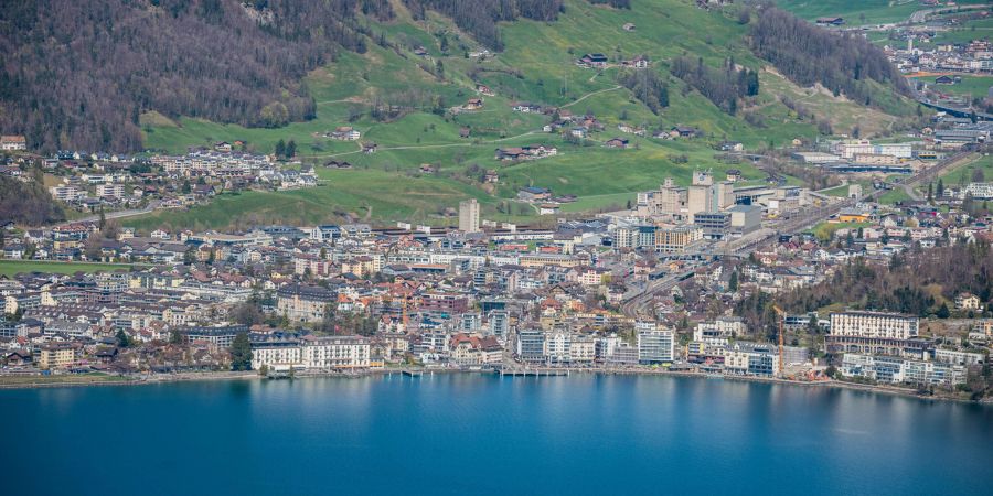 Die Gemeinde Ingenbohl im Kanton Schwyz.