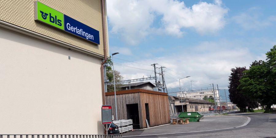 Der BLS Bahnhof Gerlafingen.