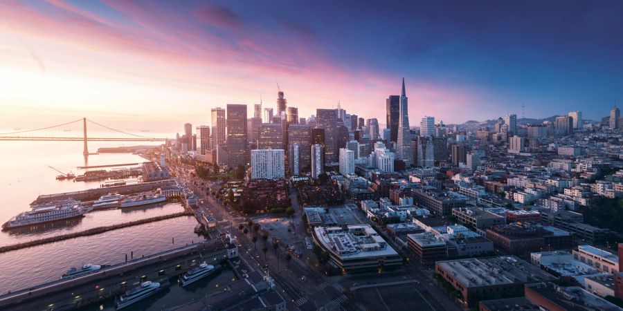San Francisco: Die Metropole vor den Toren des High-Tech-Standorts Silicon Valley gehört zu den modernsten Städten der Welt.
