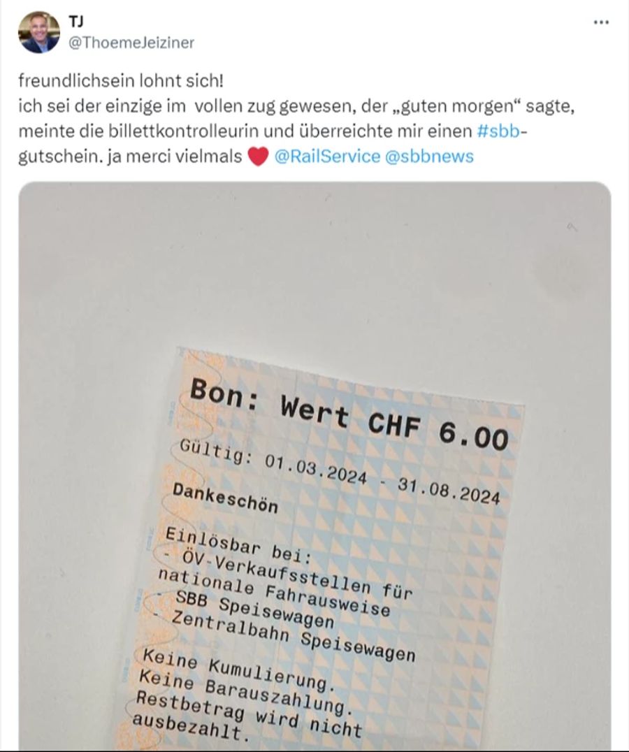 Gutschein als Dankeschön