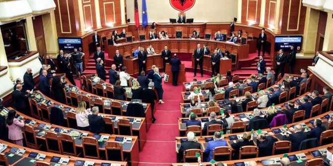 Parlament Albanien
