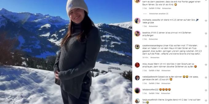 Luca Hänni: Ehefrau Christina ist schwanger. Luca Hänni Christina