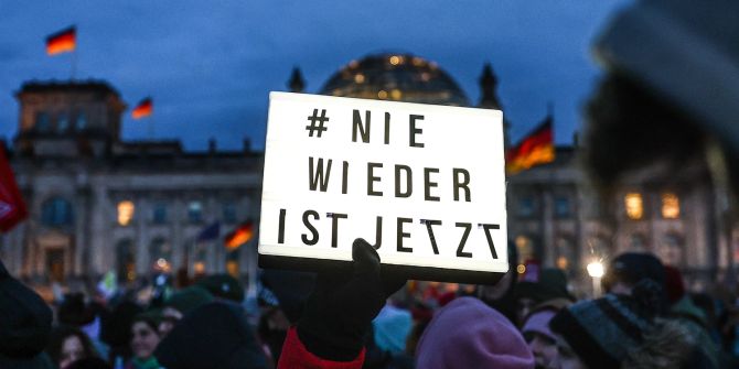 Demonstration against the far-right Alternative for Germany (AfD) party in Berlin