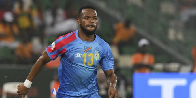 Meschack Elia im Einsatz am Afrika Cup für die DR Kongo. Meschack Elia YB